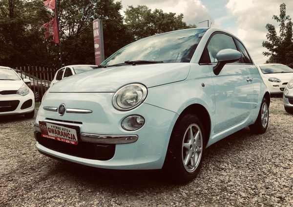 Fiat 500 cena 18500 przebieg: 148000, rok produkcji 2009 z Bychawa małe 497